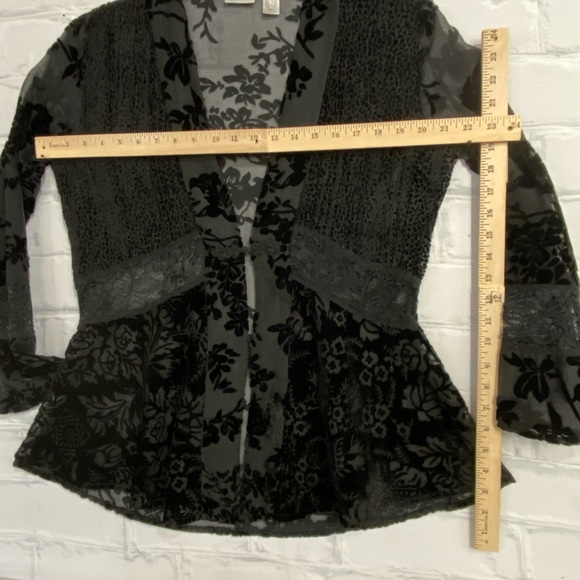 NWOT Chico’s Black Jacket - Picture 8 of 11